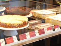 Prices in the cafe Zagreb (Croatia), Various cakes