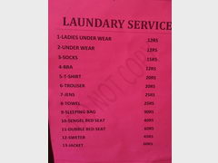 Services in India, Laundary services in India