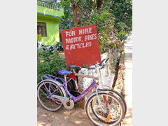 Attracions in India, Bicycle rental