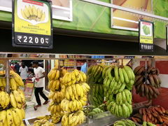 prices of fruits in India, Bananas 