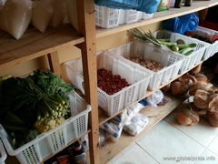 Цены в Индонезиир, Овощи в магазине