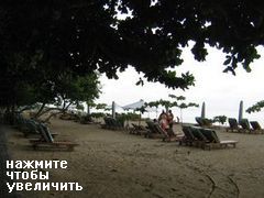 Пляжи Бали, пляж Санур, территория отеля 