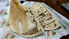 Inexpensive food in Jordan, Falafel in a pita