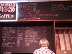 cafe in Reykjavik, Prices in a coffee shop
