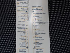 Transportation fares in Barselona, Cost of toll road from Barcelona to France