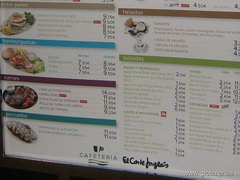 Цены в ресторанах в Барселоне, Туристическое кафе