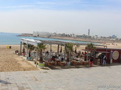 Prices in Barcelona, beach cafe