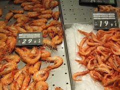 grocery store prices in Barselona, Shrimps