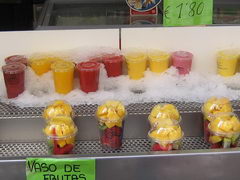grocery prices in Barcelona, Cutting fruit