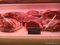 Цены на мясные продукты в Барселоне, Еще филе говядины
