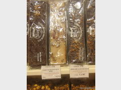 Стоимость продуктов в Барселоне, Шоколад с орехами