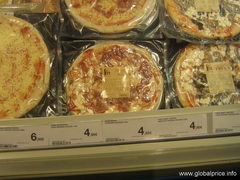 Цены на питание в Барселоне, Пицца полуфабрикат