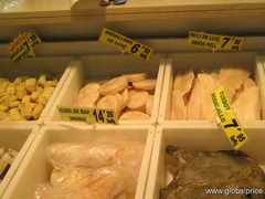 Grocery prices in Barselona, Cheap fish