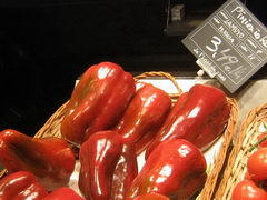 grocery prices in Barcelona, Peppers