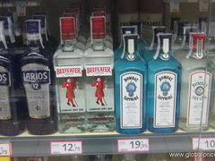 Duty free Barcelona airport, Gin