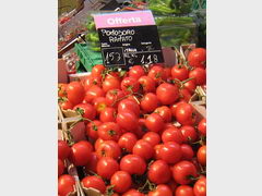 Цены в Италии на питание, помидоры