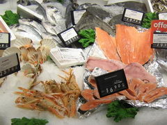 Food prices in Italy, Fish and seafood 