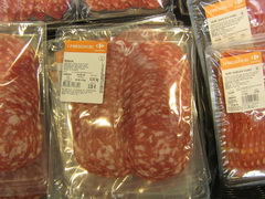 Prices for food in Ropme, Salami cut 