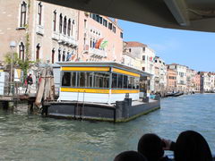 Water transport in Venice in Italy, Water bus stop