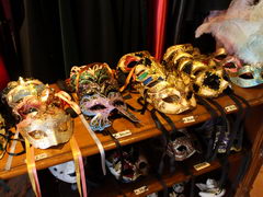 Souvenirs in Venice in Italy, Small masks 