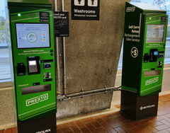 Transport Toronto, PRESTO CARD top-up machine