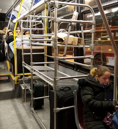 Toronto International Airport, Bus to airport inside