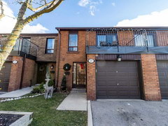 Houses in Toronto in Canada, House outside