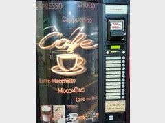 Цены на еду в Казахстане, Кофе из автомата