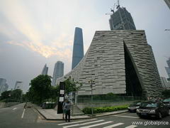 Attractions in China in Guangzhou,  Guangzhou Library outside 