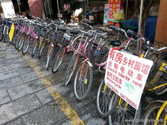 Transportation in China in Guilin, Bicycle rental