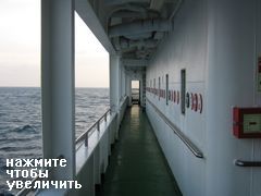 Паром Владивосток - Корея - Япония DBS Ferry, Нижняя палуба