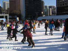 Сеул, Южная Корея, бесплатный каток