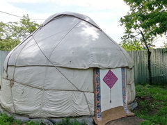 Accommodation in Bishkek, Yurt outside