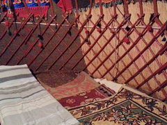 Accommodation in Bishkek, Inside the Yurts