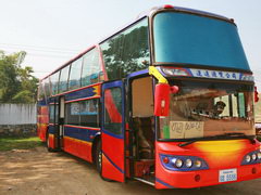 Laos, Luang Prabang transport, SLEEPING BUS