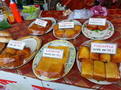 Laos, Luang Prabang restaurant prices, Various sweets