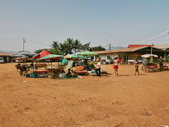 Laos, Luang Prabang food prices, Market