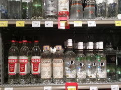 Prices for alcohol in Latvia in Riga, Vodka imported