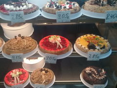 Grocery prices in Latvia, Various cakes