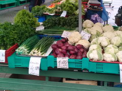 Стоимость продуков в Латвии, Овощи