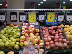 Cost of products in Latvia, Apples