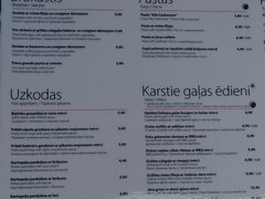 Food prices in Jurmala, How much does it cost to eat at a bistro