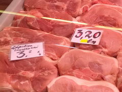 Цены на продукты питания в Латвии, свинина