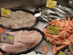 Цены на продукты питания в Латвии, рыба и морепродукты