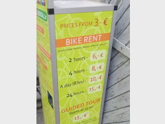 Prices in Riga (Latvia) for attractions, Bicycle rental in Riga