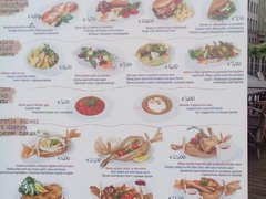 Цены в Риге в Латвии на еду, Блюда и цены в ресторане