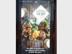 Prices in Riga in Latvia for food, Try Latvian cuisine - tasting menu