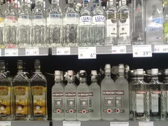 Grocery prices in Lithuania, European vodka