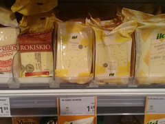 Grocery prices in Lithuania, Soft cheeses