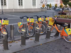 Attractions prices in Vilnius, Automatic bicycle rental